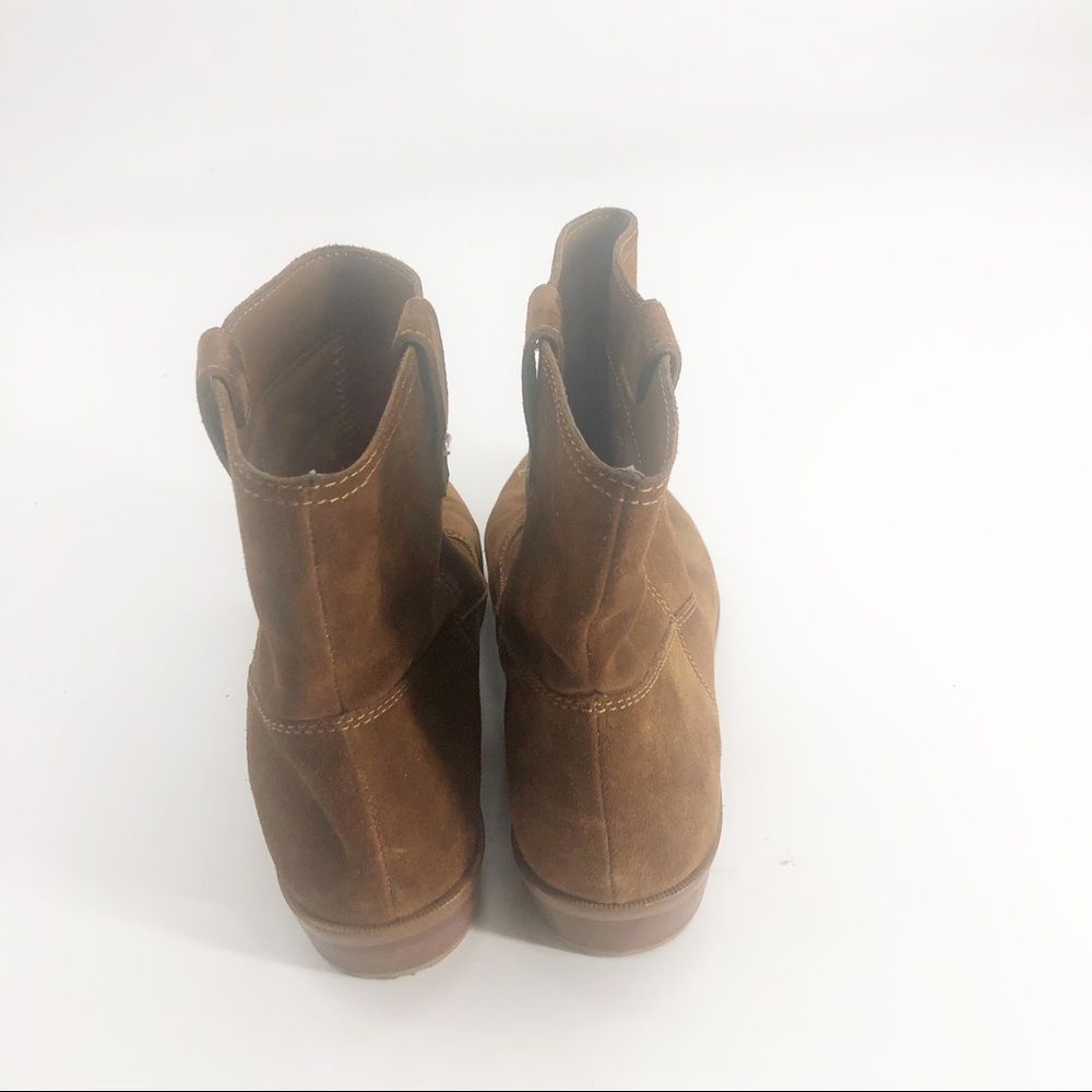 Rebecca Minkoff Chasidy Suede Ankle Boots Sz 8 - Picture 5 of 7